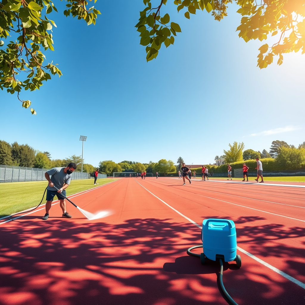 Top 5 Benefits of Regular Running Track Cleaning for Athletes